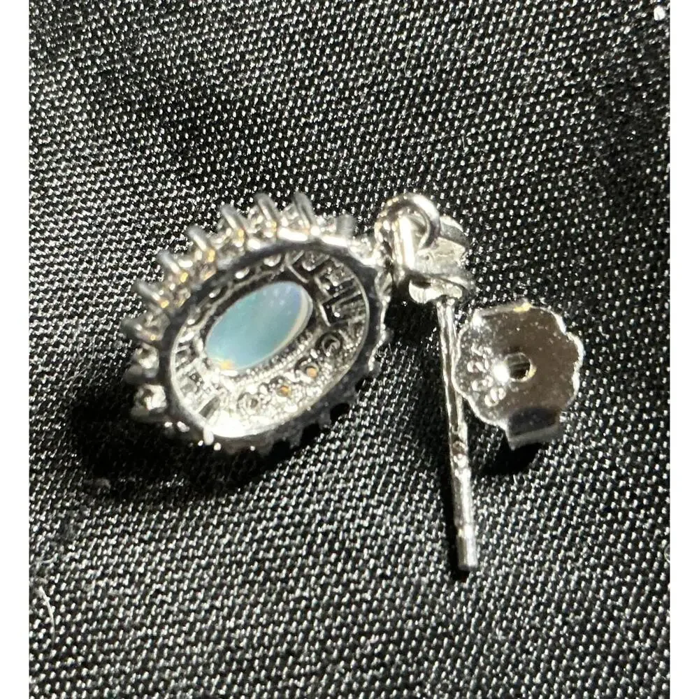 : Open Opal Statement Earrings